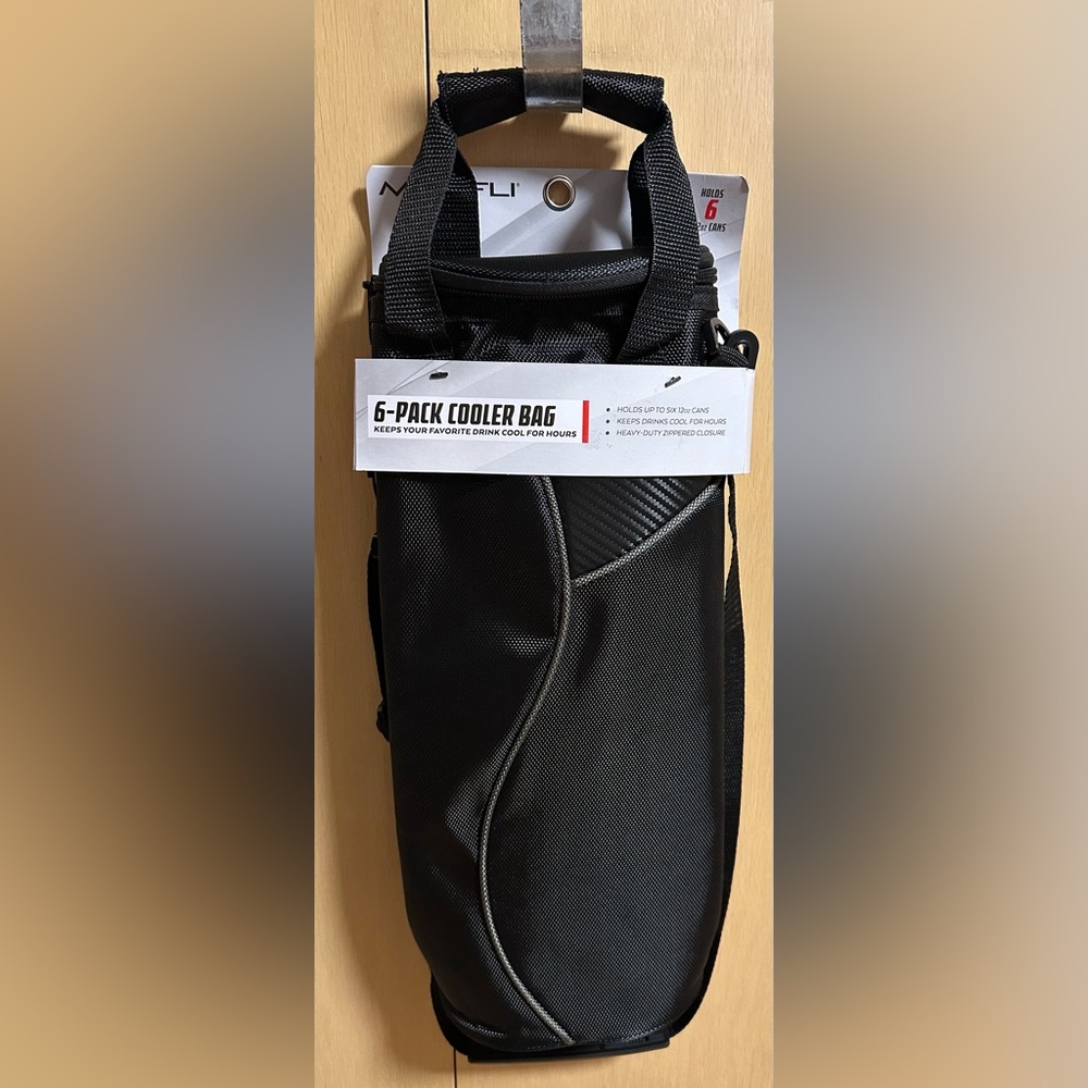 Maxfli 6-pack Cooler Bag - attaches to golf bag or cart - NWT